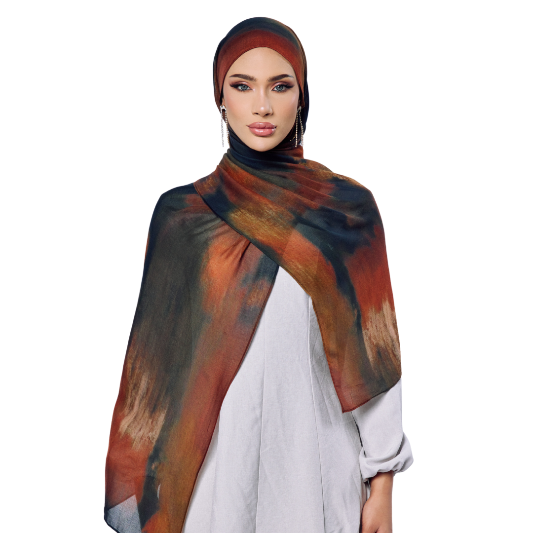 Burnt Maple Modal Hijab