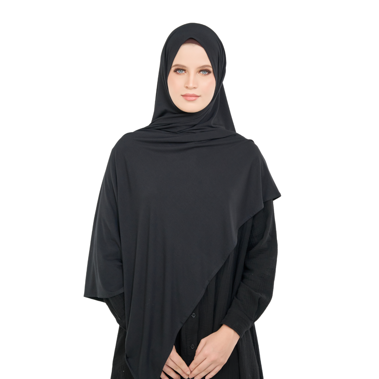 Midnight Onyx Instant Magnetic LYCRA® Jersey Hijab