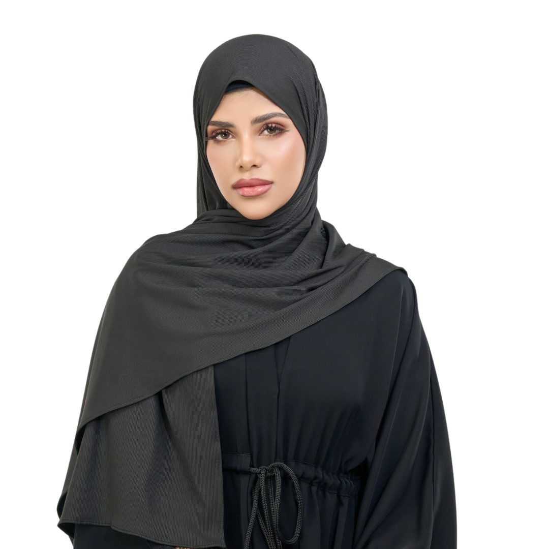 Eclipse Instant Magnetic Ribbed Jersey Hijab