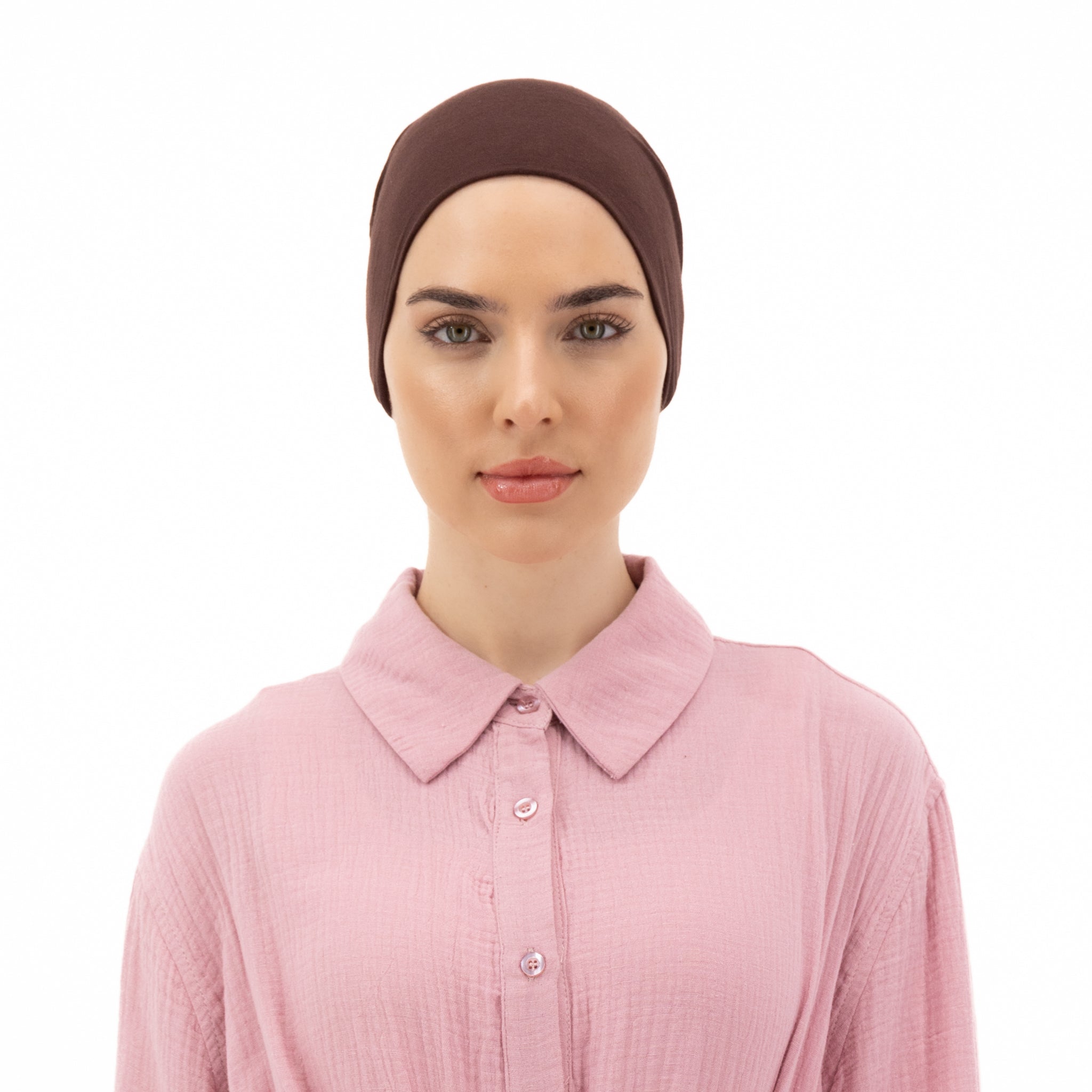 Coffee bean tie back underscarf