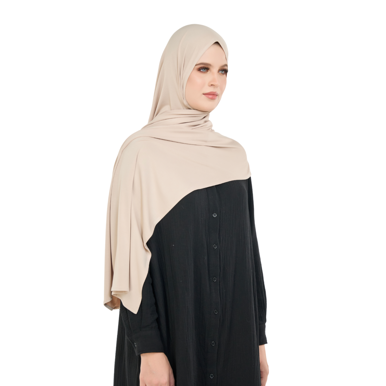 Cashmere Instant Magnetic LYCRA® Jersey Hijab