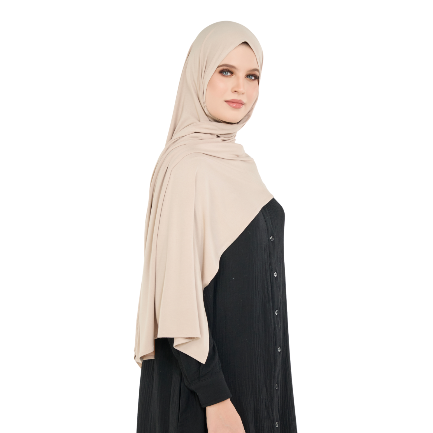 Cashmere Instant Magnetic LYCRA® Jersey Hijab