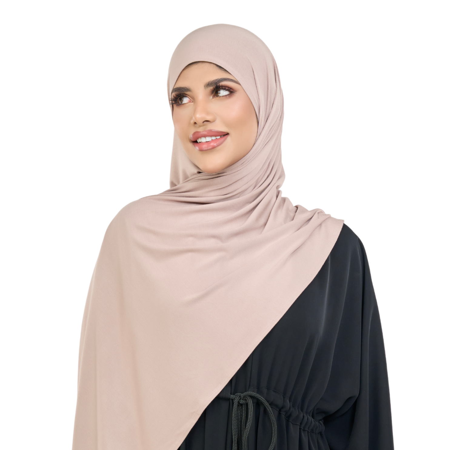Hazelnut Instant Magnetic LYCRA® Jersey Hijab