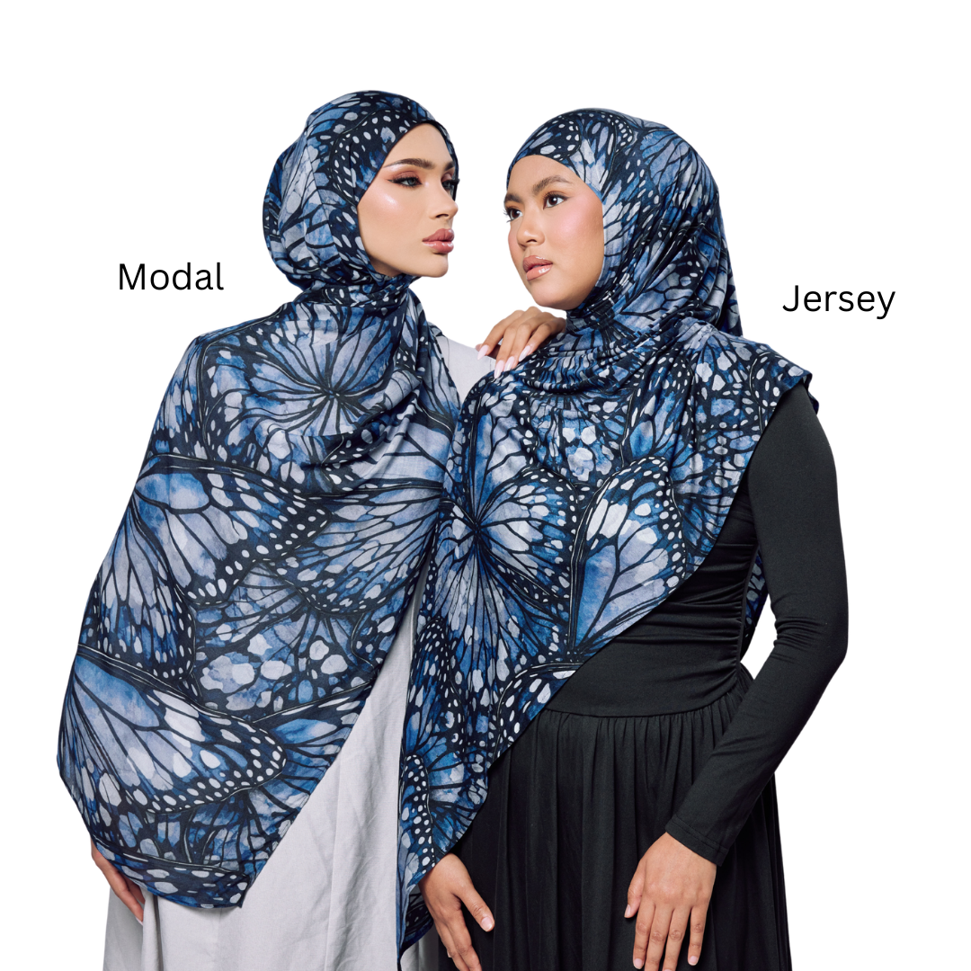 Morpho Jersey Hijab