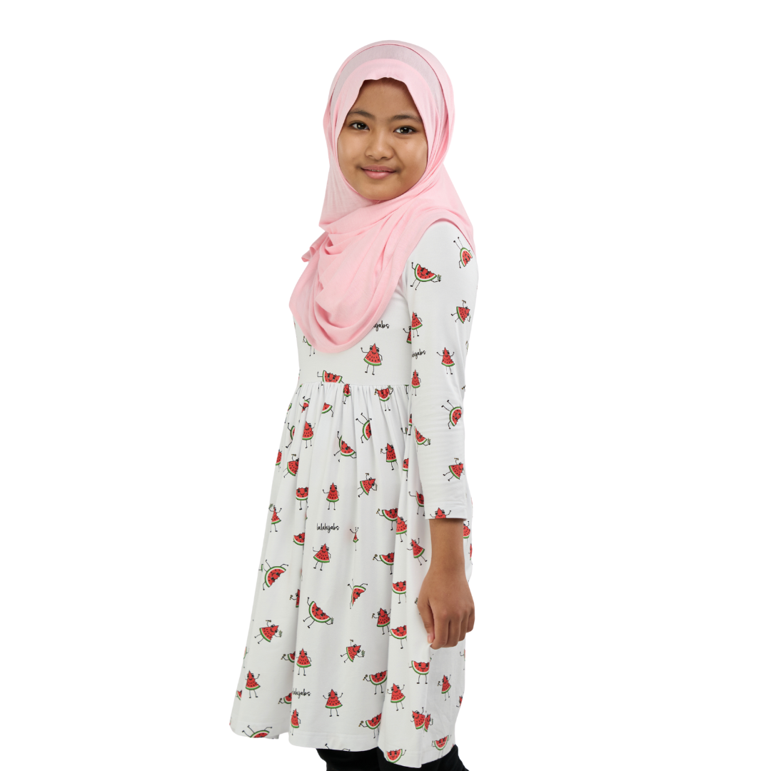 Watermelon Friends Kids Bamboo Dress