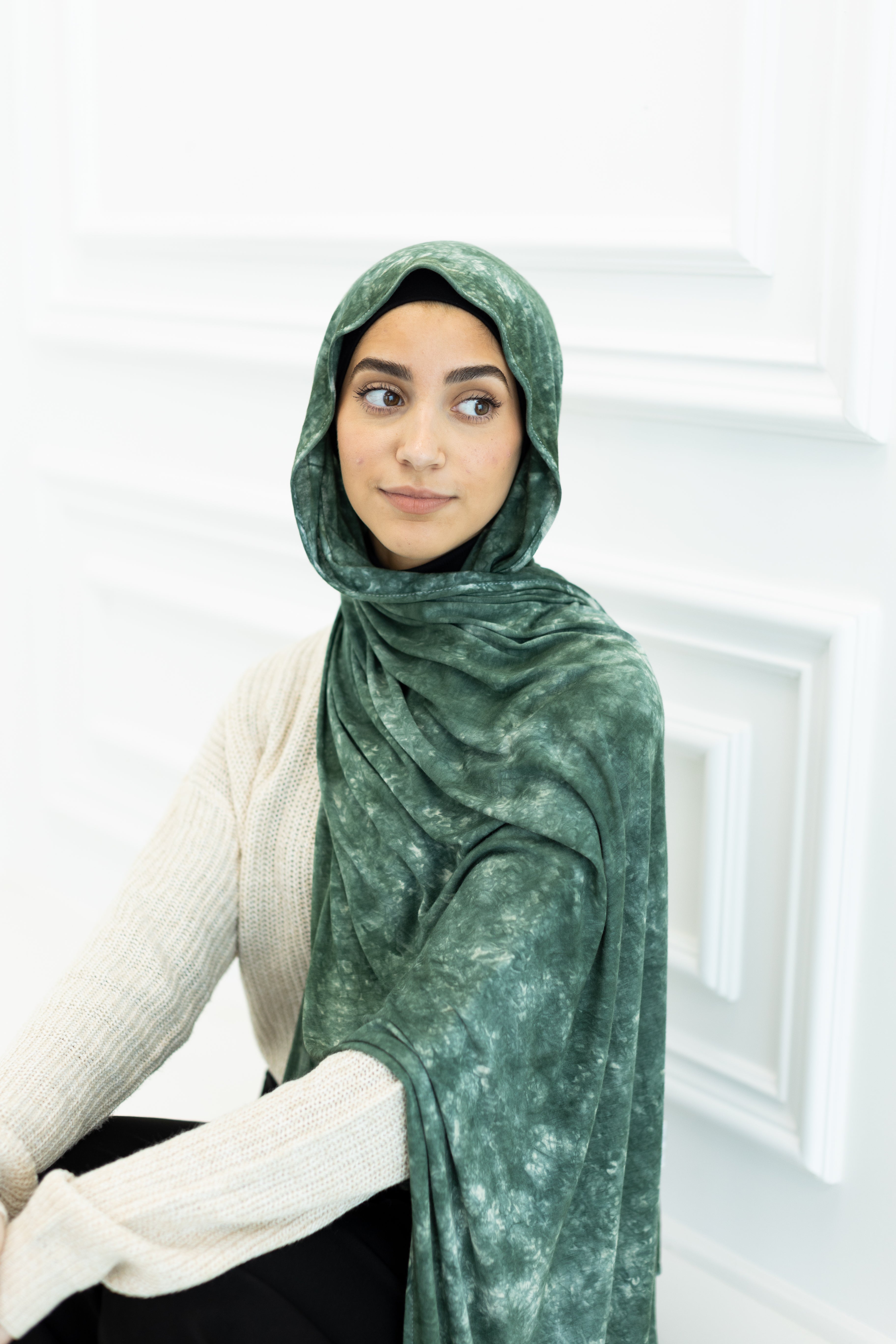 Eucalyptus Jersey Hijab Hijabs