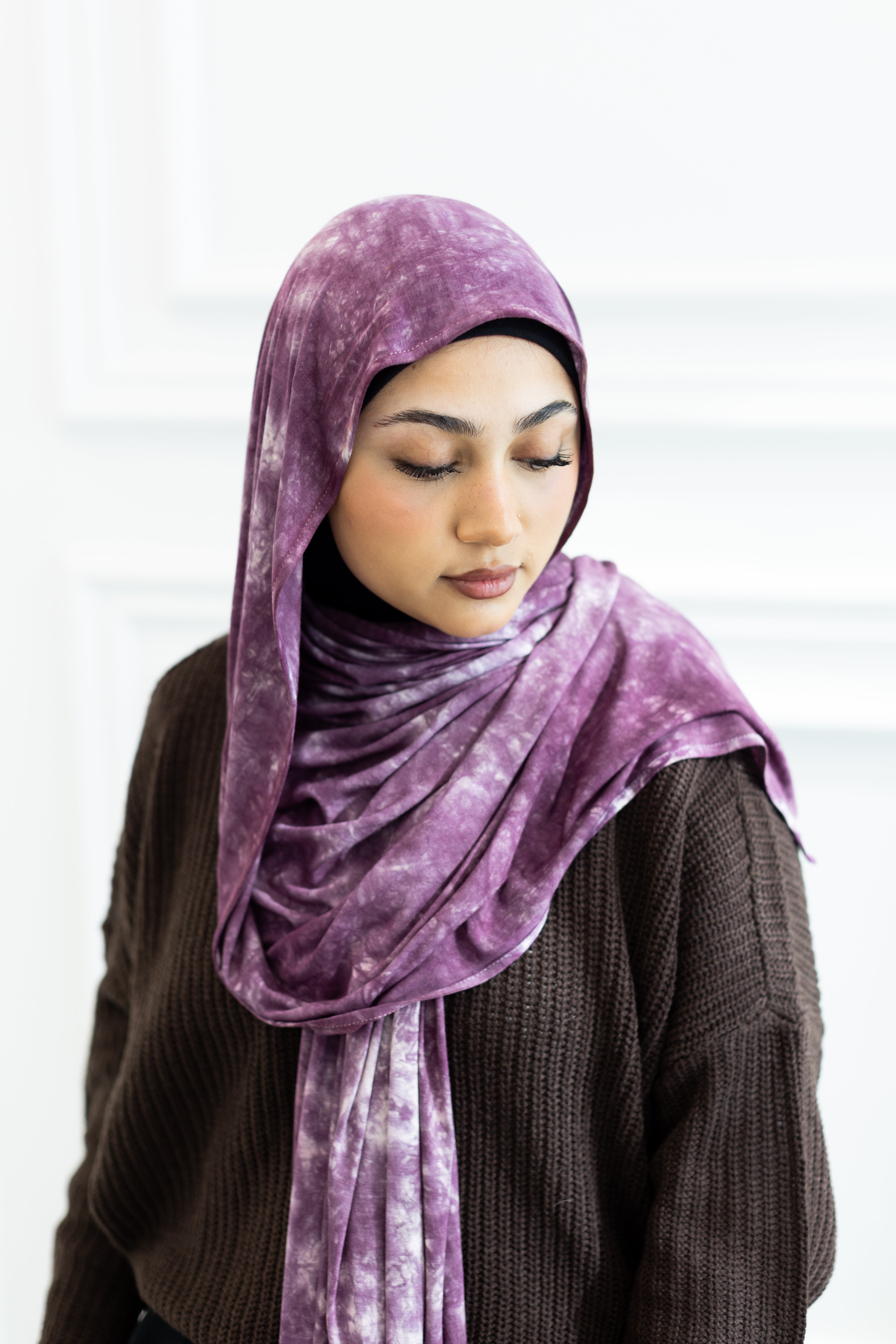 Amaranth Jersey Hijab Hijabs