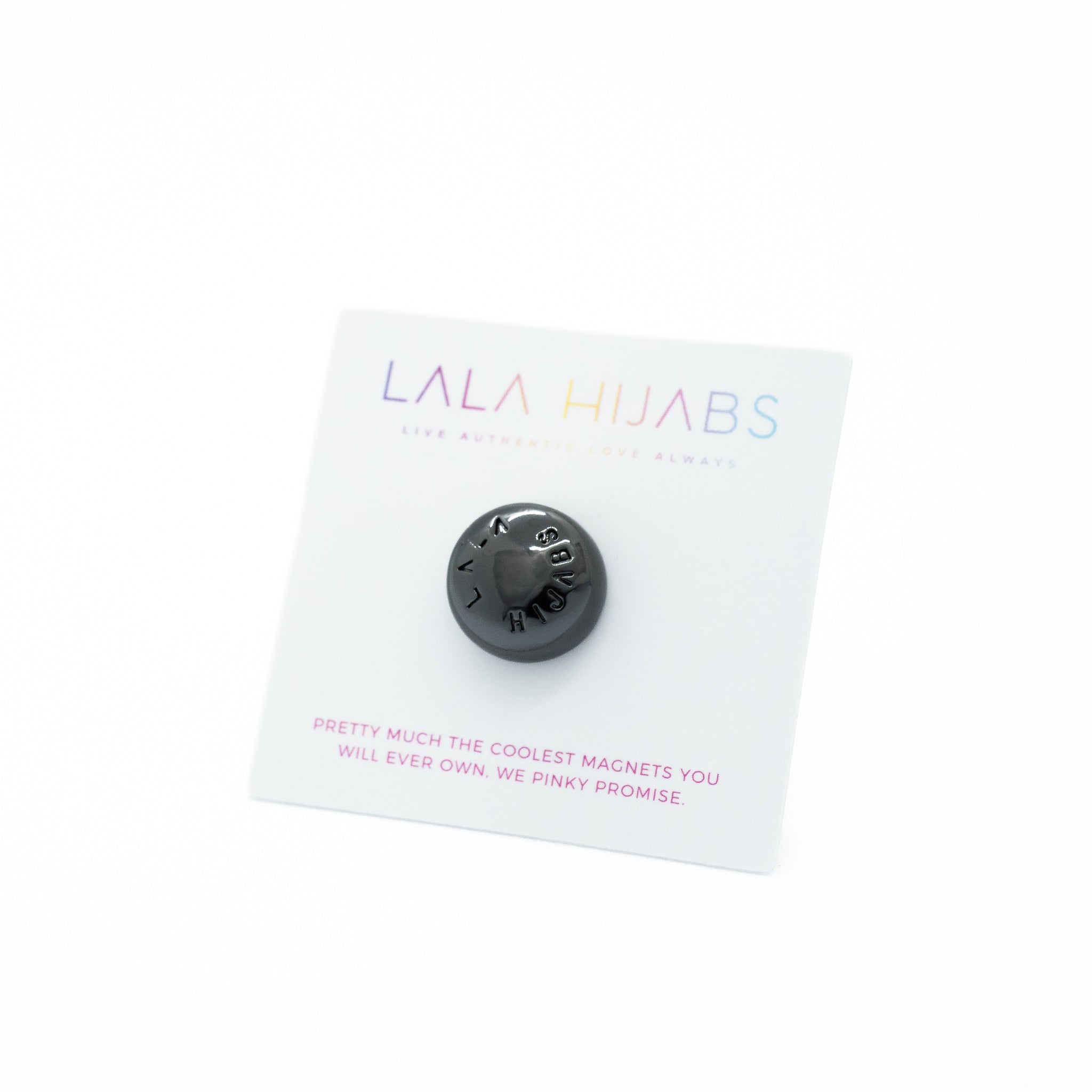1 Pack Black Chrome Magnets