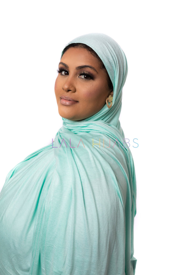 Mint Dream Hijab Jersey Hijabs