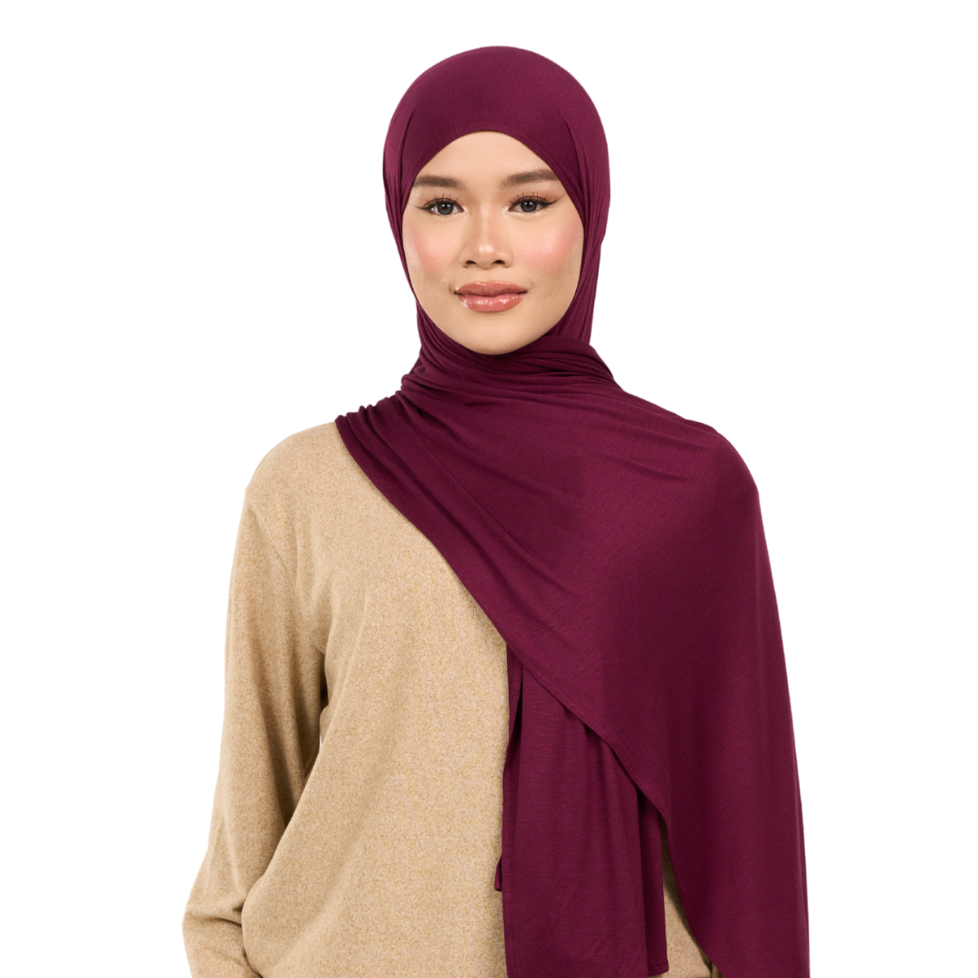 Spiced Fig Jersey Hijab