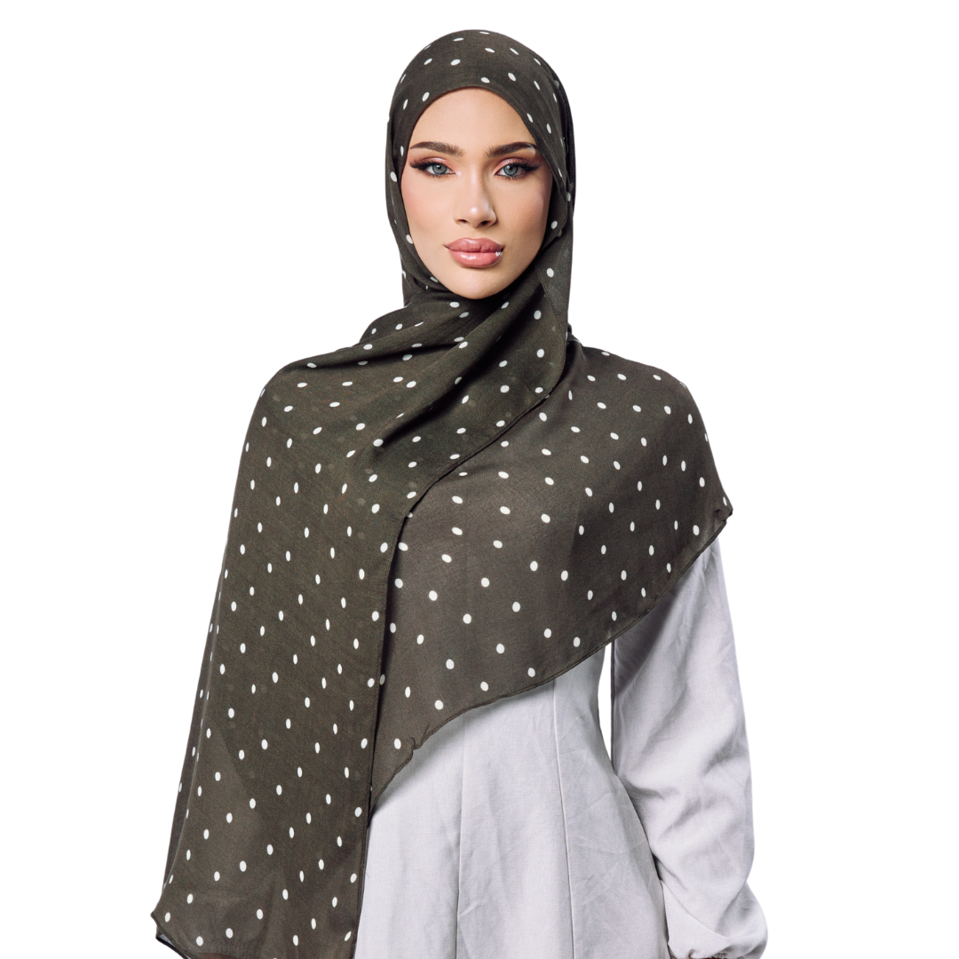 Cocoa-Dot Modal Hijab