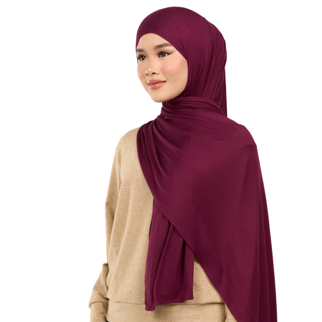 Spiced Fig Jersey Hijab