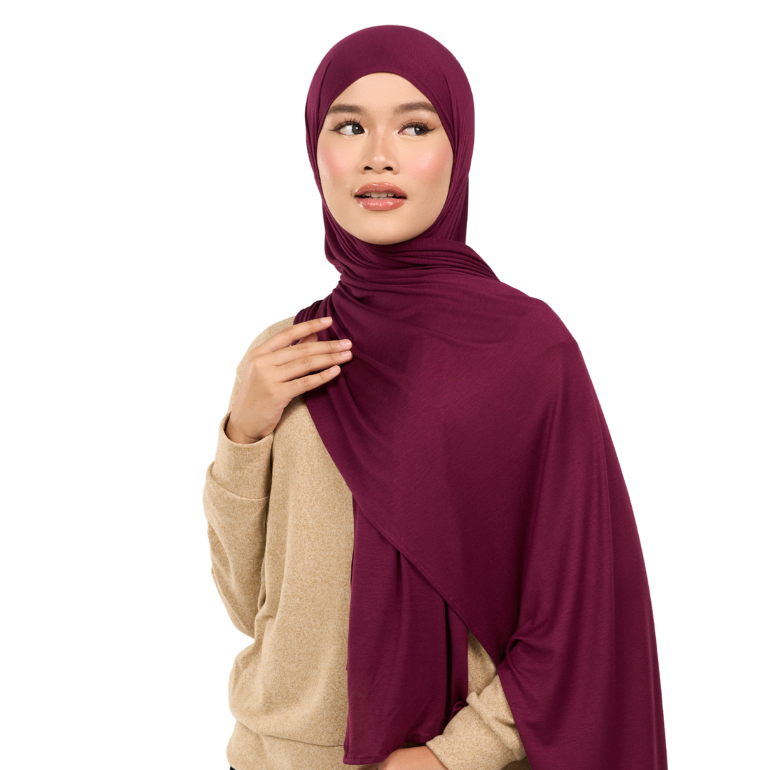 Spiced Fig Jersey Hijab