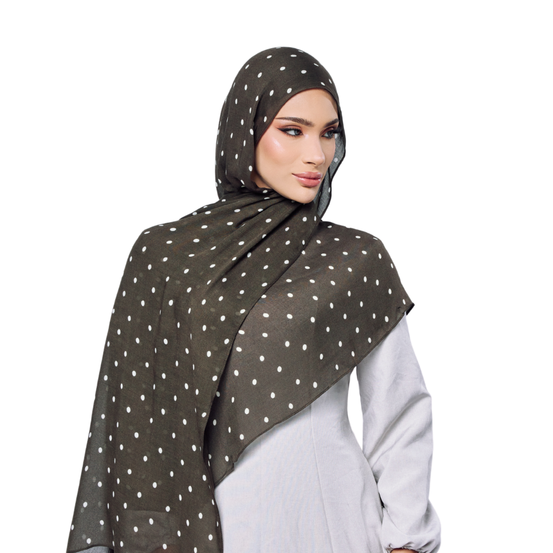 Cocoa-Dot Modal Hijab