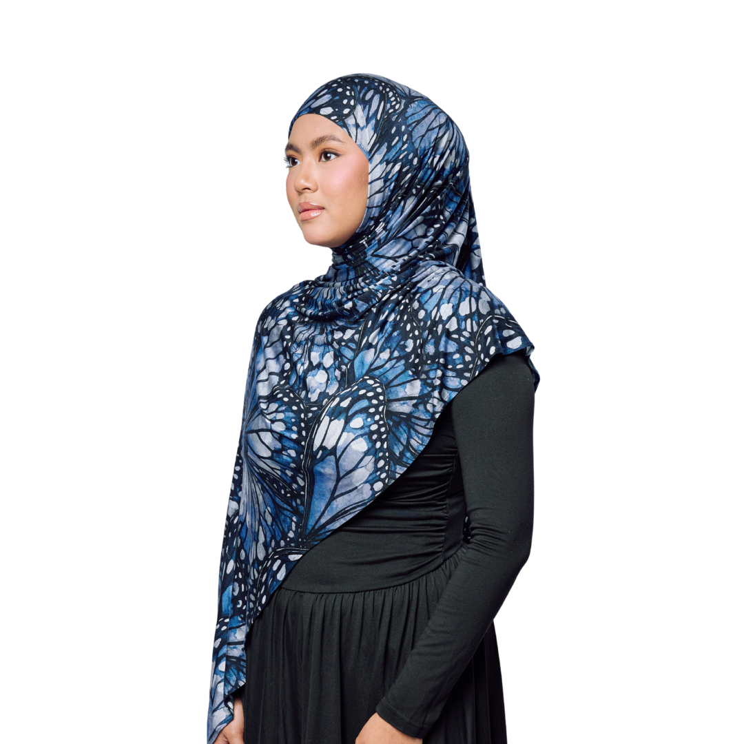 Morpho Jersey Hijab