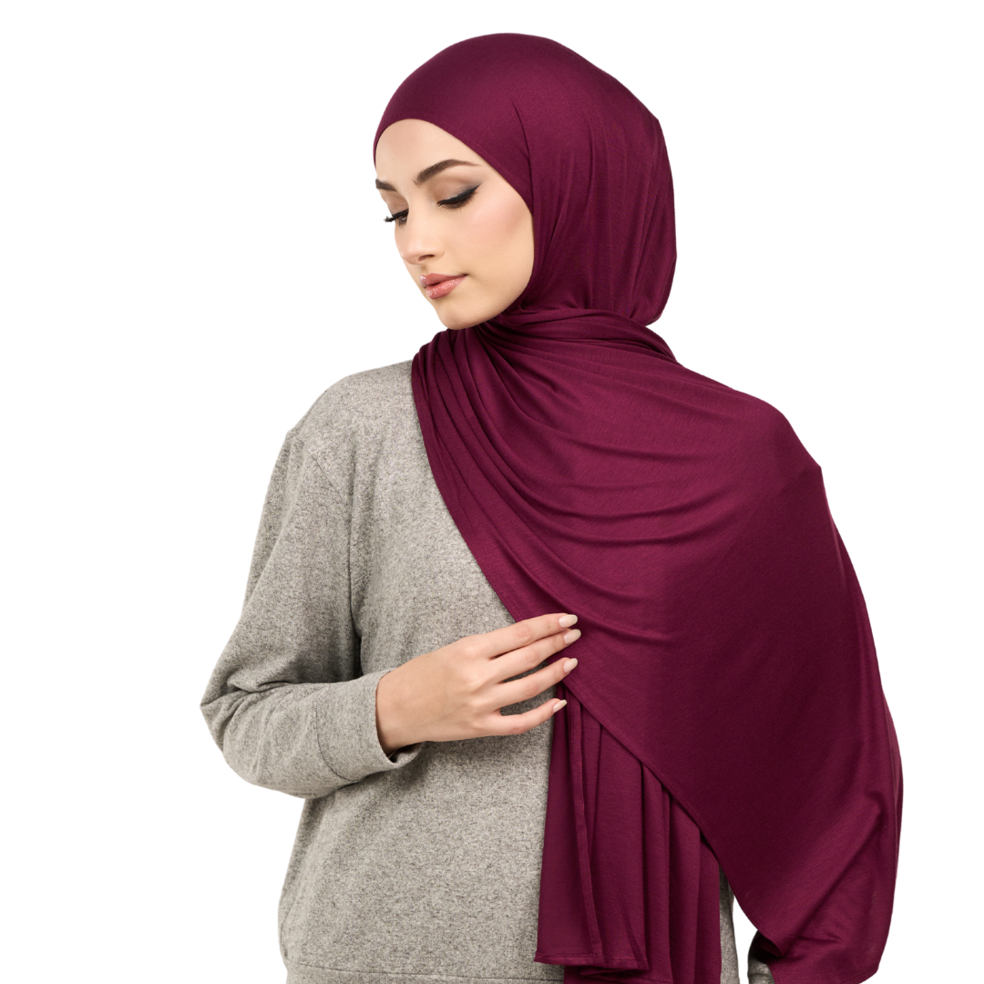 Spiced Fig Jersey Hijab