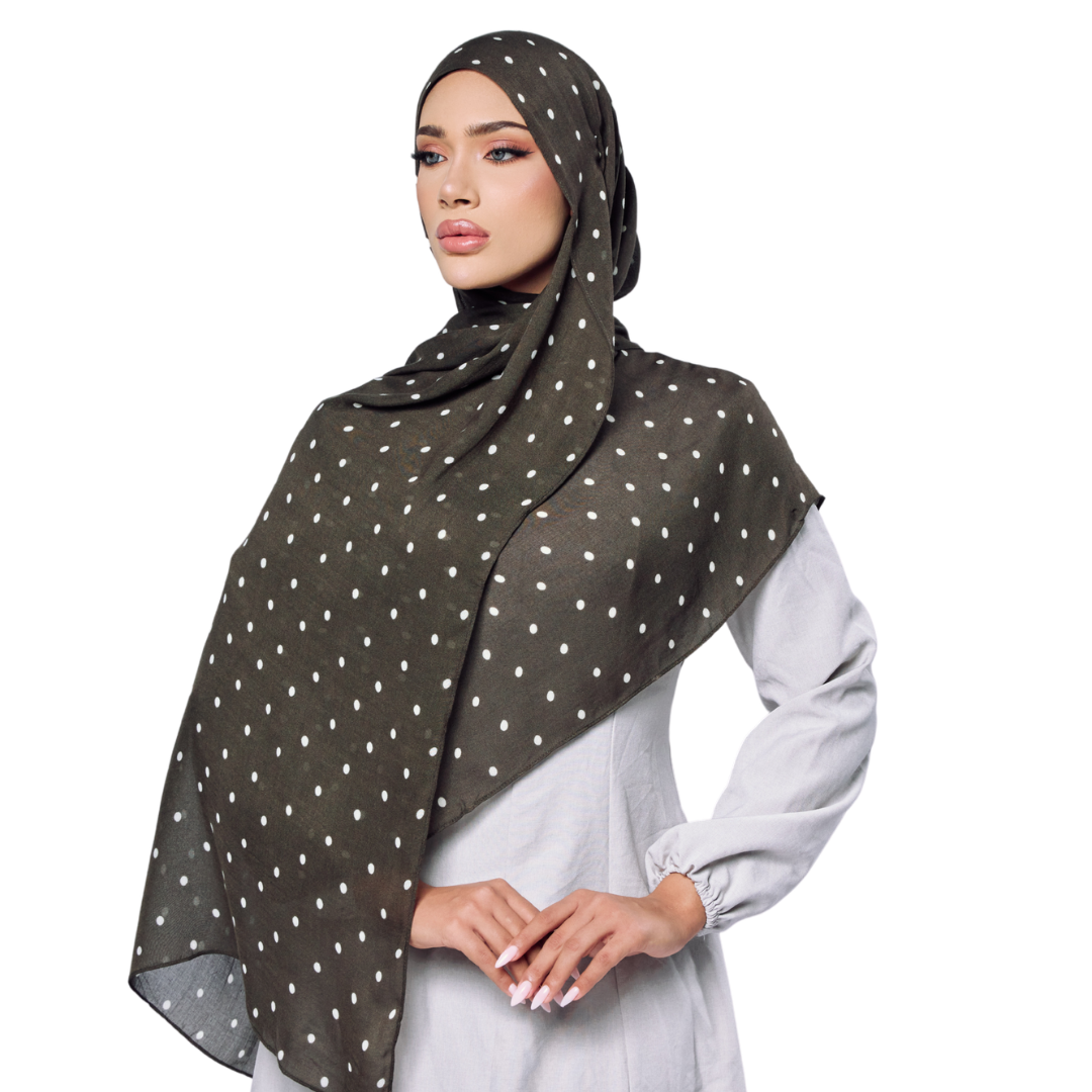 Cocoa-Dot Modal Hijab
