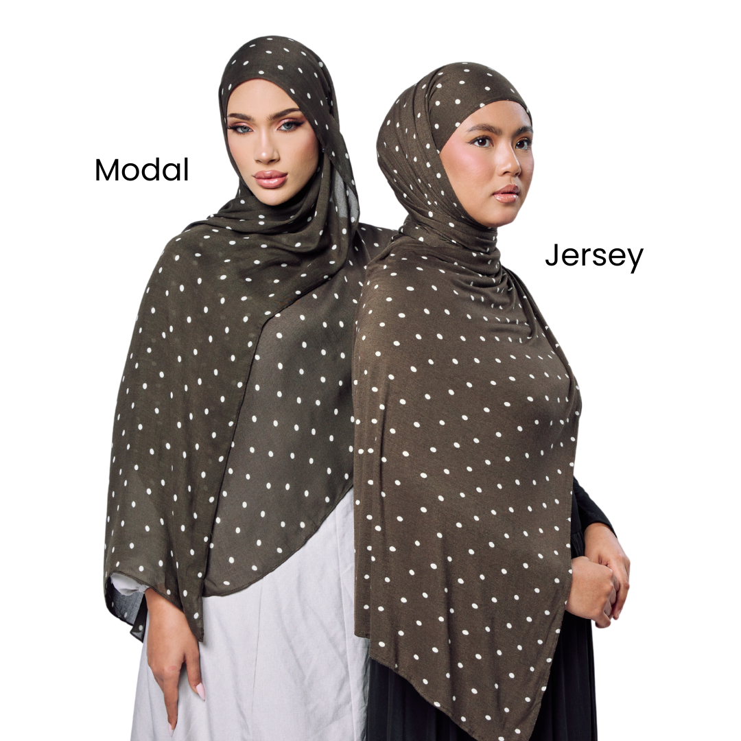 Cocoa-Dot Modal Hijab