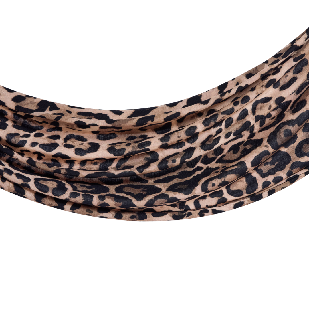 Golden Leopard Jersey Hijab