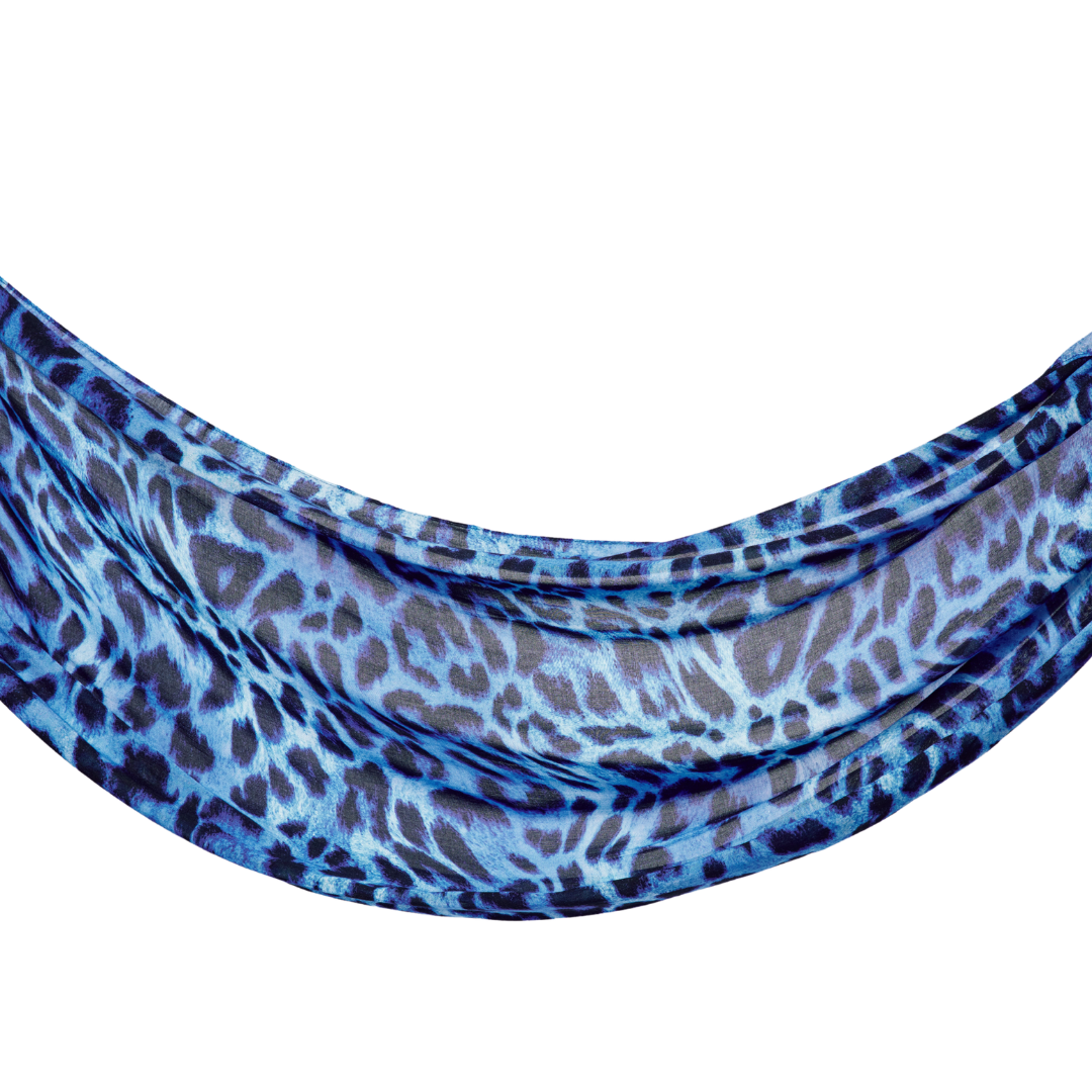 Blue Leopard Modal Hijab