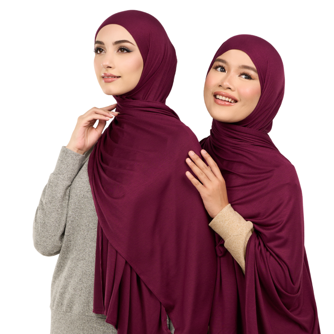 Spiced Fig Jersey Hijab