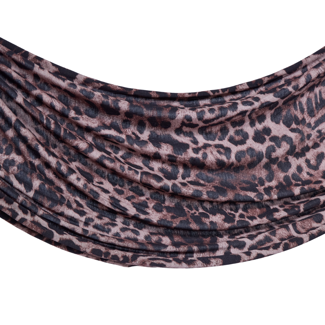 Noir Leopard Jersey Hijab
