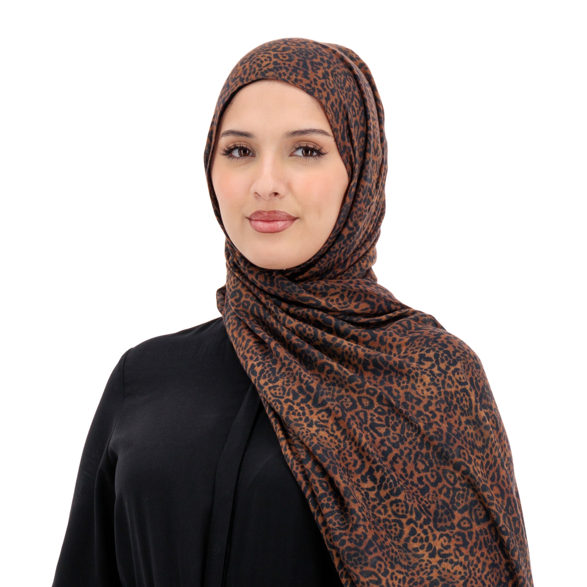 Leopard Modal Hijab Hijabs