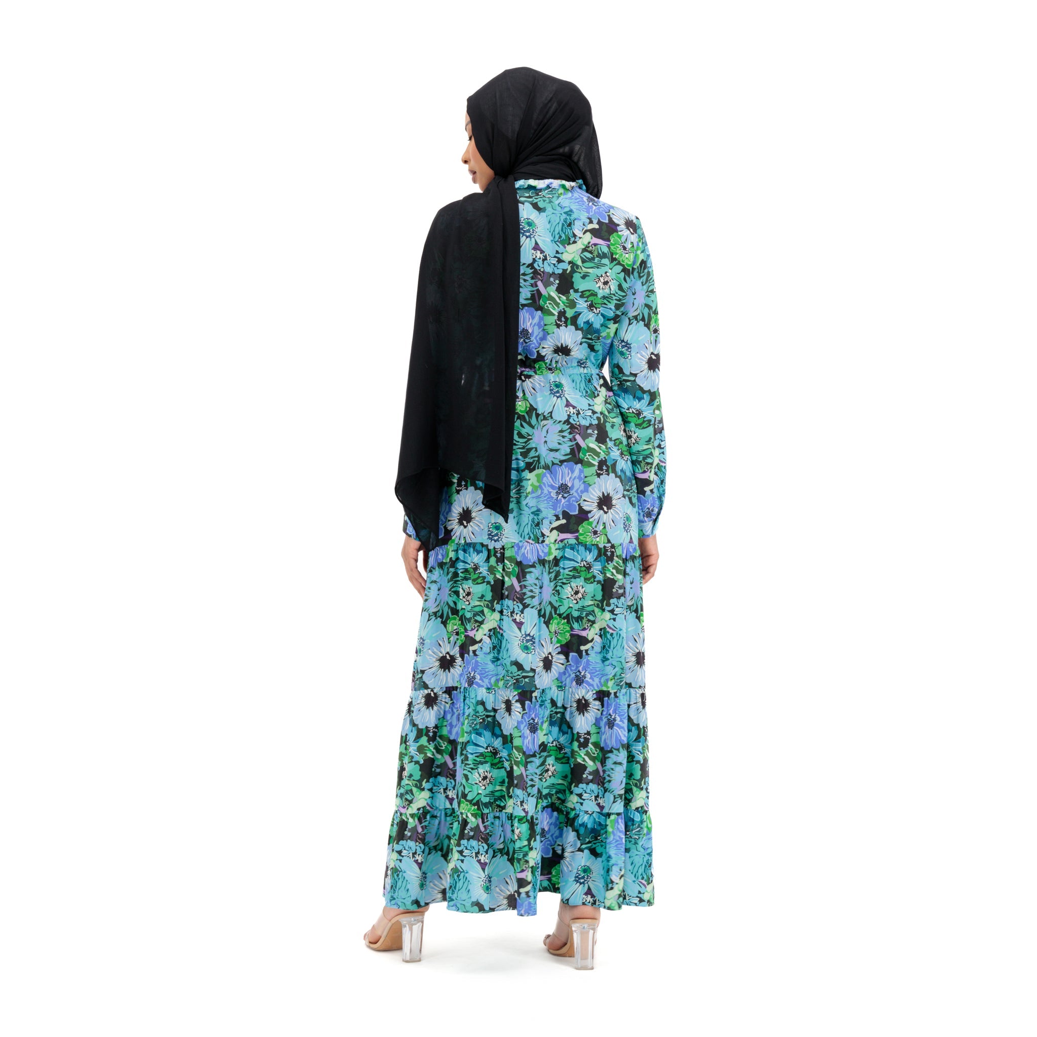 Maxi Dress - Botanical Garden Design