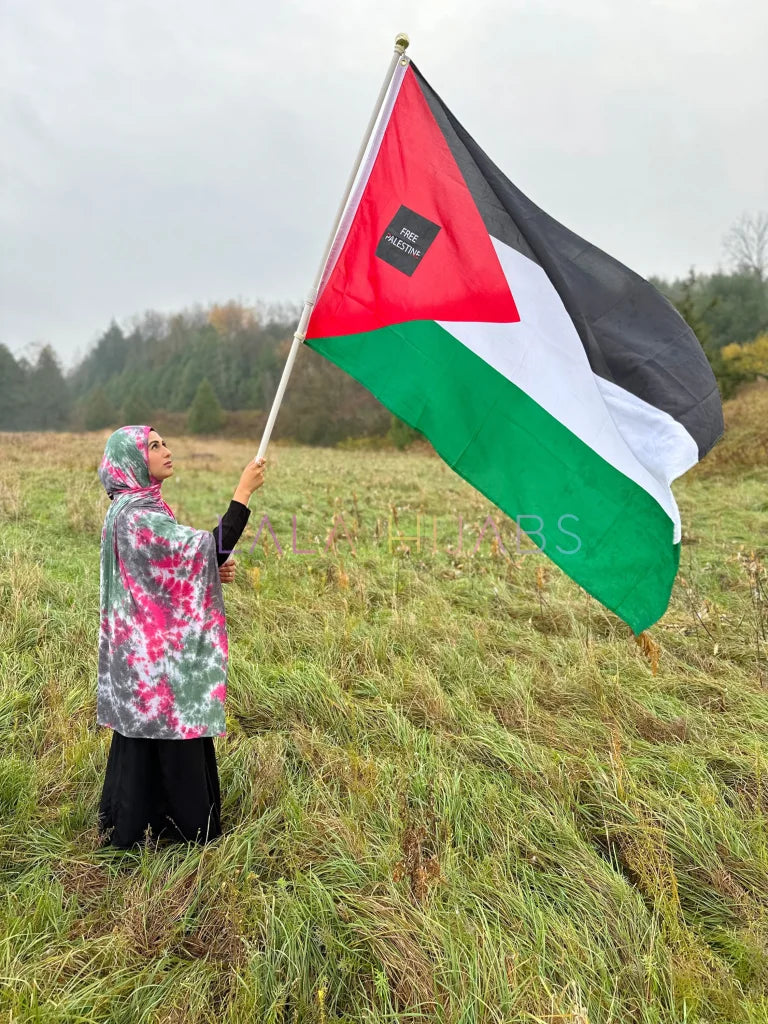 Free Palestine Inspired Hijab - Limited Edition 100% Of Profits For Humanitarian Aid In Gaza Jersey