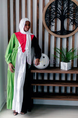 Pre-Order - Maxi Dress Free Palestine Inspired Limited Edition Portion Of Profits Donated To Urgent